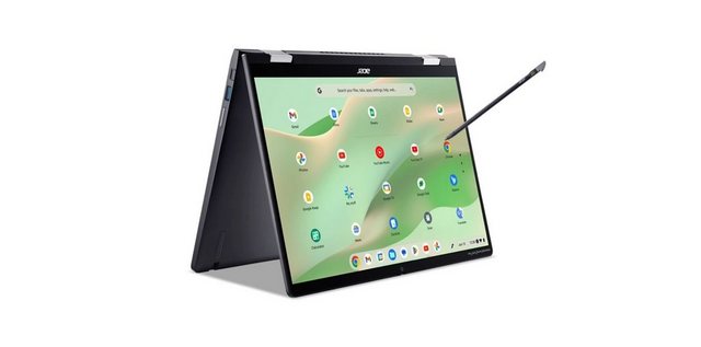 Acer Chromebook Spin 714 (CP714-2W/CP714-2WN)Das leistungsstarke 2-in-1 Acer Chromebook Spin 714 basiert auf der Intel® Evo™-Plattform. Mit seinem 36-cm-Display (14 Zoll) und 16:10-Bildschirmformat