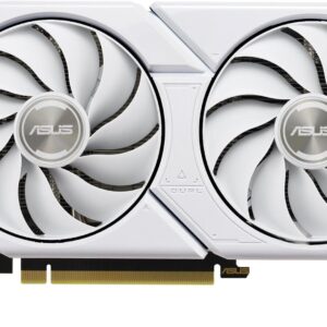 ASUS Dual GeForce RTX 4070 EVO 12GB - White OC Edition - Grafikkarten - GeForce RTX 4070 - 12 GB GDDR6X - PCIe 4.0 - HDMI, 3 x DisplayPort - weiß (90YV0J17-M0NA00)