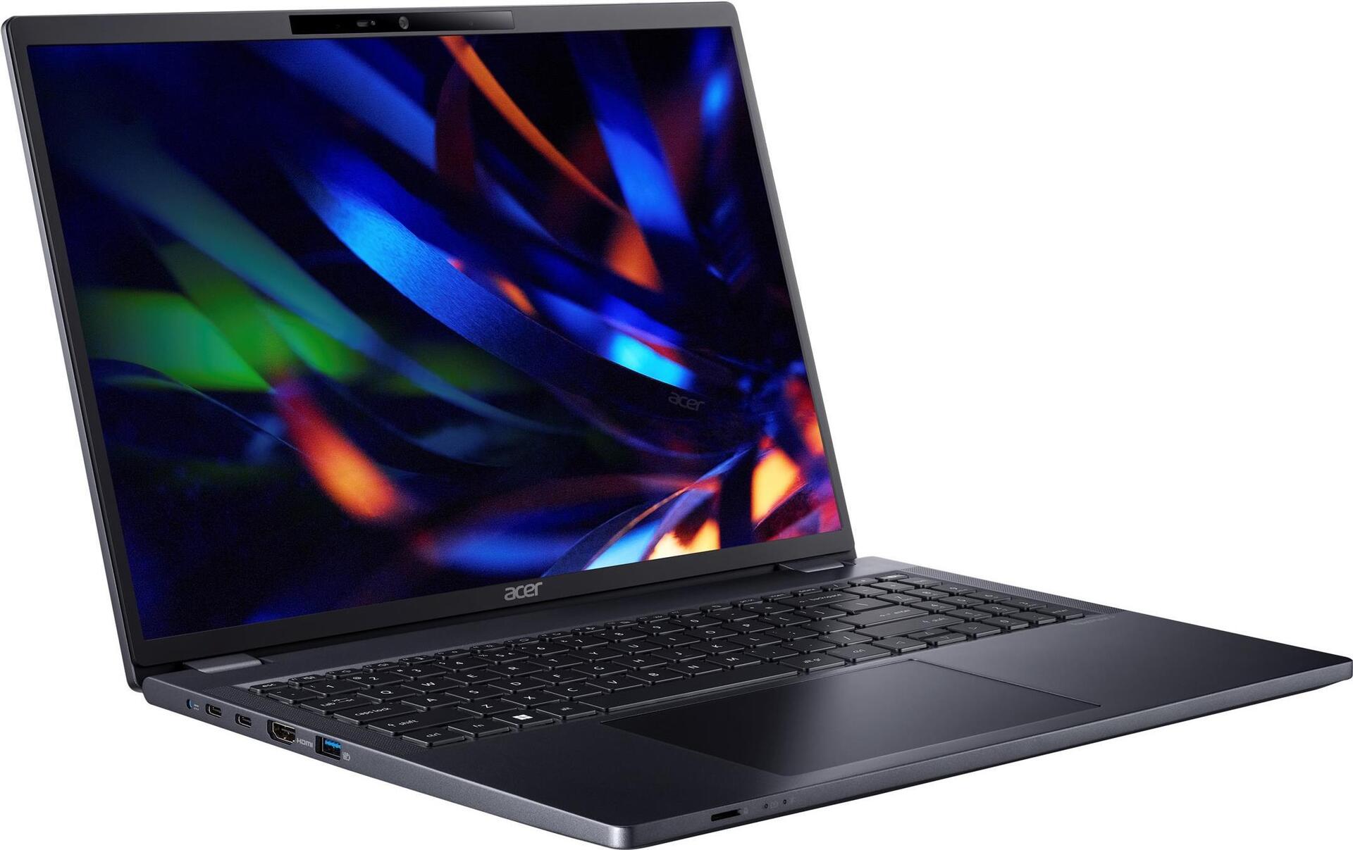 Kurzinfo: Acer TravelMate P4 16 TMP416-52 - Intel Core i5 1335U - Win 11 Pro - Intel Iris Xe Grafikkarte - 16 GB RAM - 512 GB SSD - 40.6 cm (16) IPS 1920 x 1200 - 802.11a/b/g/n/ac/ax (Wi-Fi 6E) - Slate Blue - kbd: Deutsch Gruppe Notebooks Hersteller Acer Hersteller Art. Nr. NX.VZXEG.006 EAN/UPC 4711121662676 Produktbeschreibung: Acer TravelMate P4 16 TMP416-52 - 40.6 cm (16) - Core i5 1335U - 16 GB RAM - 512 GB SSD - Deutsch Produkttyp Notebook Betriebssystem Win 11 Pro Prozessor Intel Core i5 (13th Gen) - 1335U bis zu 4.6 GHz / 12 MB Cache Arbeitsspeicher 16 GB DDR4 (2 x 8 GB) Speicherkapazität 512 GB SSD Grafik Intel Iris Xe Grafikkarte Tastatur Deutsch Tastatur Hinterbeleuchtung Ja Numerische Tastatur Ja Integrierte Webcam Ja Netzwerk Bluetooth 5.2