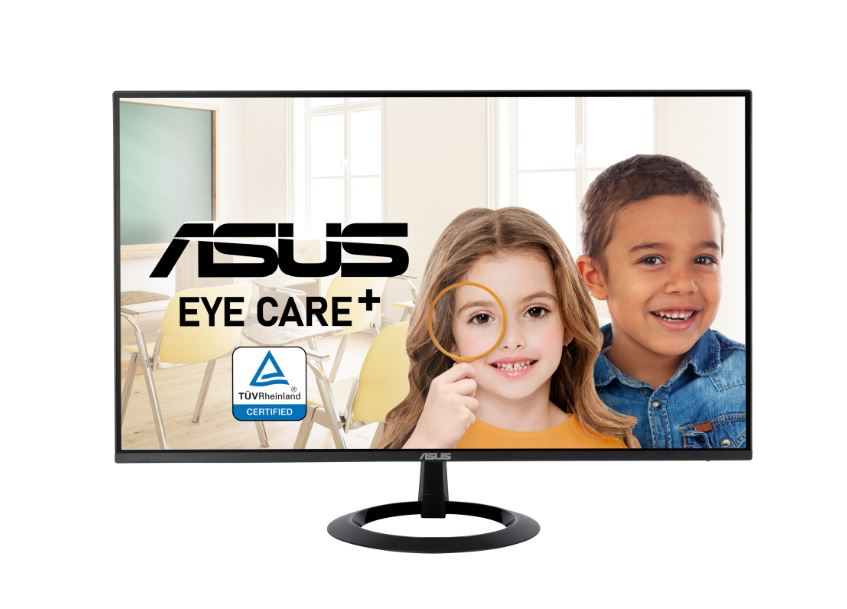 ASUS VZ24EHF - LED-Monitor - 61 cm (24) (23.8 sichtbar) - 1920 x 1080 Full HD (1080p) @ 100 Hz - IPS - 250 cd/m² - 1300:1 - 1 ms - HDMI - Schwarz (90LM07C0-B01470)