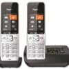 GIGASET Telefon Comfort 500A Duo, silber-schwarz – Bild 2