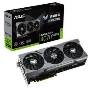 GerätetypGrafikkartenBustypPCI Express 4.0GrafikprozessorNVIDIA GeForce RTX 4070 Ti SUPERBoost-Takt2640 MHzTakt erhöhen (OC)2670 MHzCUDA-Kerne8448Max Auflösung7680 x 4320Anzahl der max. unterstützten Bildschirme4Schnittstellendetails2 x HDMI ¦ 3 x DisplayPort (Version 1.4a)API-UnterstützungOpenGL 4.6BesonderheitenAUTO-EXTREME-Technologie