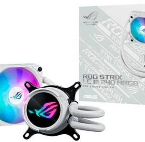 ASUS ROG Strix LC III 240 ARGB White Edition. Typ: Flüssigkeitskühlung