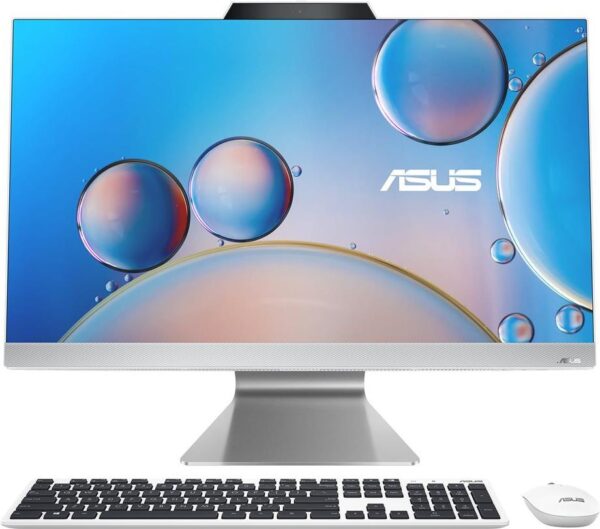 ASUS M3702WFAK WPE037W - All-in-One (Komplettlösung) - Ryzen 5 7520U / 2.8 GHz - RAM 16 GB - SSD 1 TB - NVMe - Radeon Graphics - 1GbE, Wi-Fi 6E, Bluetooth 5.3 - WLAN: 802.11a/b/g/n/ac/ax (Wi-Fi 6E), Bluetooth 5.3 - Win 11 Home - Monitor: LED 68.6 cm (27) (90PT03M1-M00JB0)