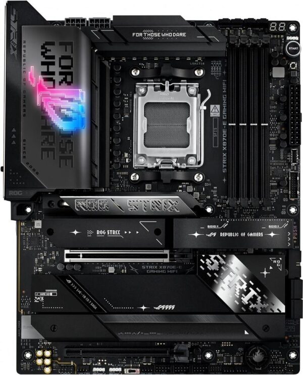 ASUS ROG STRIX X870E-E GAMING WIFI ATX Mainboard - AM5 - 192 GB DDR5 (90MB1IB0-M0EAY0)