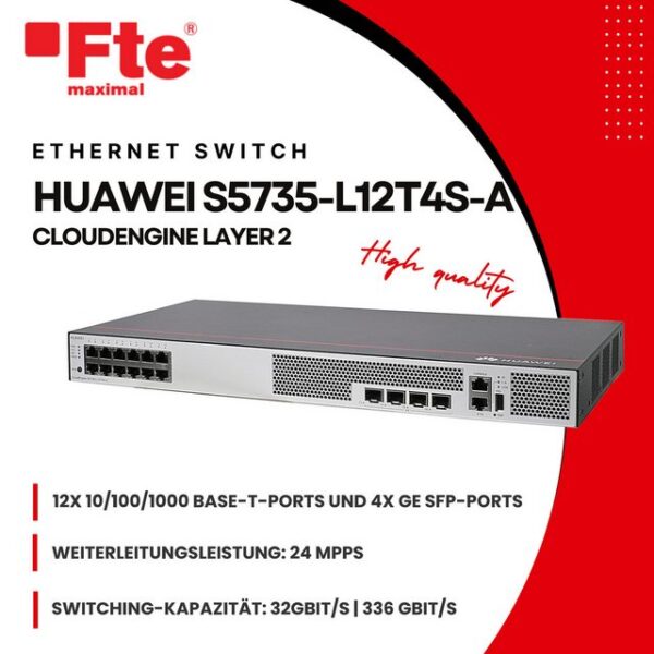 HUAWEI CloudEngine S5735L-Serie - Vereinfachter Gigabit-Ethernet-Switch