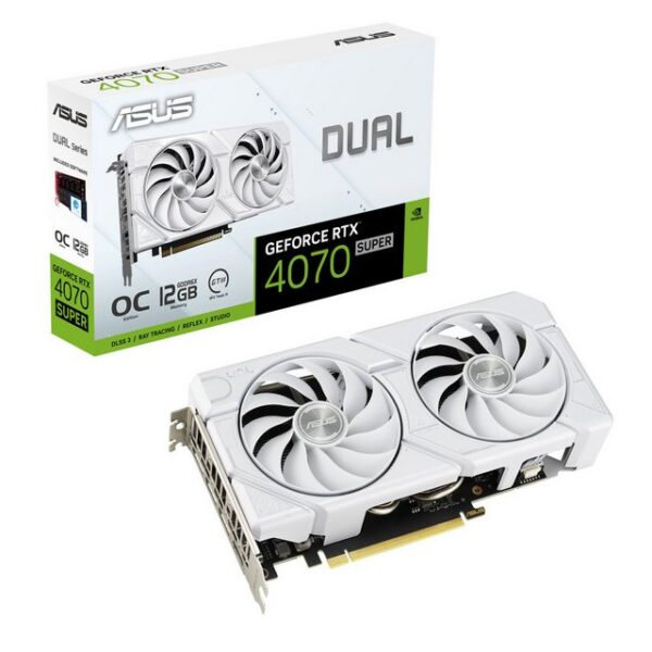 ProzessorGrafikprozessorenfamilie: NVIDIAGPU: GeForce RTX 4070 SUPERMaximale Auflösung: 7680 x 4320 PixelCUDA: JaParallele Verarbeitungstechnologie: Nicht unterstütztCUDA-Kerne: 7168Prozessor-Boost-Taktfrequenz: 2520 MHzProzessor-Boost-Taktfrequenz (OC-Modus): 2550 MHzMaximale Displays pro Videokarte: 4SpeicherSeparater Grafik-Adapterspeicher: 12 GBGrafikkartenspeichertyp: GDDR6XBreite der Speicherschnittstelle: 192 BitDatenübertragungsrate: 21 Gbit/sAnschlüsse und SchnittstellenSchnittstelle: PCI Express 4.0Anzahl HDMI-Anschlüsse: 1Anzahl DisplayPort Anschlüsse: 3HDMI-Version: 2.1aDisplayPorts-Version: 1.4aGewicht und AbmessungenGewicht: 687 gTiefe: 123