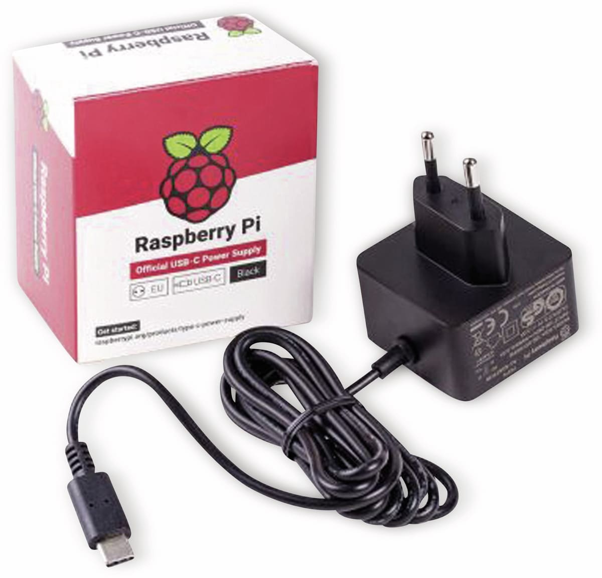 Dieses offizielle Raspberry Pi Netzteil ist die perfekte Wahl um den neuen Raspberry Pi 4 Model B zu betreiben. Es kann zum Betrieb aller drei Varianten des Raspberry Pi 4 Model B