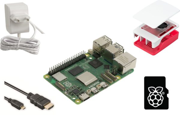 Entdecken Sie unser fantastisches Raspberry Pi 5 Starter Set! Mit einem leistungsstarken Raspberry Pi 5