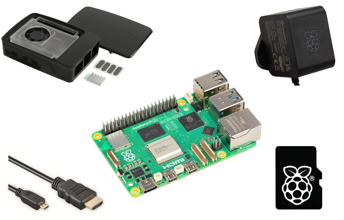 Entdecken Sie unser fantastisches Raspberry Pi 5 Starter Set! Mit einem leistungsstarken Raspberry Pi 5