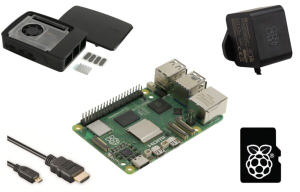 Entdecken Sie unser fantastisches Raspberry Pi 5 Starter Set! Mit einem leistungsstarken Raspberry Pi 5