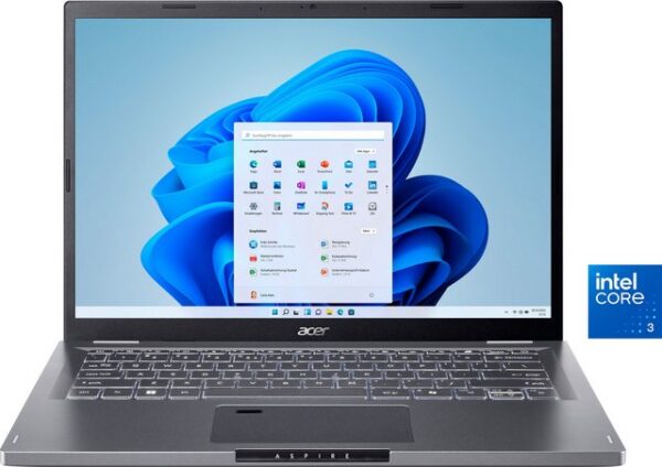 Praktisches Notebook mit schlauem Betriebssystem Das Notebook A14-51M-3411 wurde von Acer entwickelt. Mit bis zu 10 Stunden Akkulaufzeit kommt der Laptop problemlos einen Arbeitstag ohne Ladekabel aus. Windows 11 Home (64 Bit) ist vorinstalliert und so steht deiner Produktivität von Beginn an nichts im Weg. Anschlussmöglichkeiten für weitere Geräte stehen dank USB- und HDMI-Schnittstelle zur Verfügung. Die in der Frontseite eingebaute Kamera kannst du für Video-Telefonie