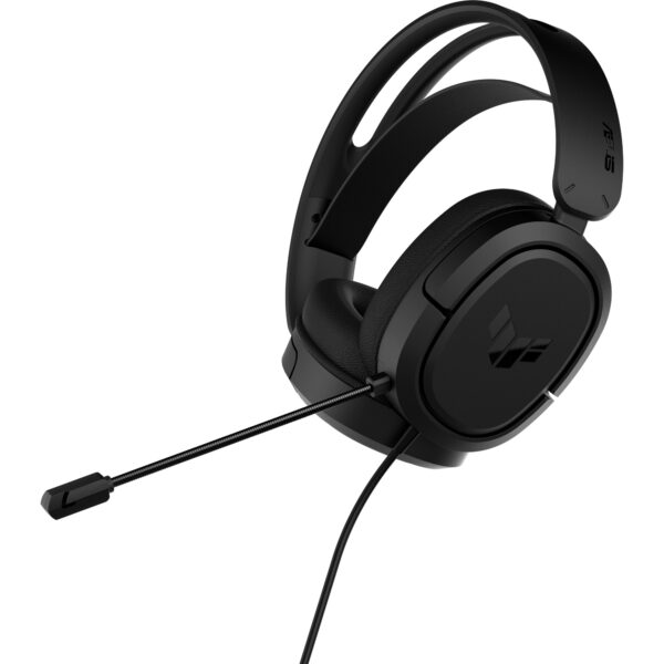 Das TUF Gaming H1 Headset bietet 7.1-Surround-Sound mit tiefen Bässen