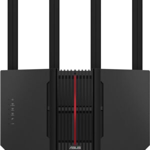 ASUS RT-BE92U - Wireless Router 4-Port-Switch - 1GbE, 2.5GbE - WAN-Ports: 2 - Wi-Fi 7 - Multi-Band (90IG0950-MO9A0V)