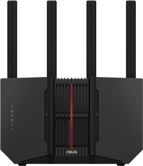 ASUS RT-BE92U - Wireless Router 4-Port-Switch - 1GbE, 2.5GbE - WAN-Ports: 2 - Wi-Fi 7 - Multi-Band (90IG0950-MO9A0V)