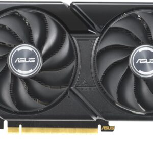 2x Lüfter. 2x Spaß. ASUS Dual GeForce RTX 4060 Ti EVO verbindet dynamische Kühlleistung mit breiter Kompatibilität. Hochentwickelte Kühllösungen von Flaggschiff-Grafikkarten - darunter zwei Axial-Tech-Lüfter zur Maximierung des Luftstroms zum Kühlkörper - sind in der 22