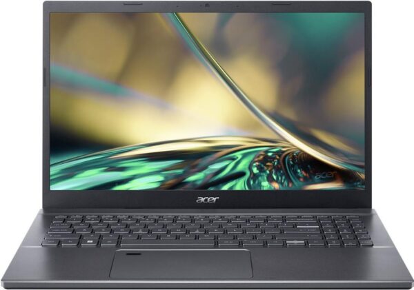 Acer Aspire 5 A515-57 - Intel Core i5 12450H / 2 GHz - Win 11 Home - UHD Graphics - 8 GB RAM - 512 GB SSD - 39.6 cm (15.6) IPS 1920 x 1080 (Full HD) - Wi-Fi 6 - Stahlgrau - kbd: Deutsch (NX.KN4EG.00J)