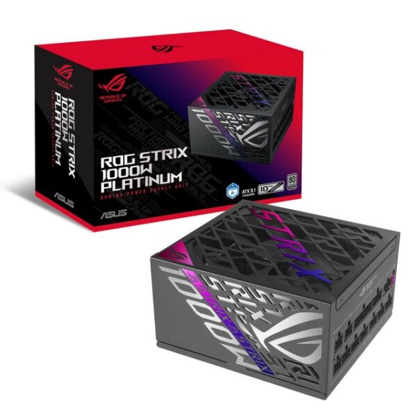    ROG STRIX 1000W PlatinumDas ROG Strix 1000W Platinum ist ein kühles und leises Netzteil mit stabiler Stromversorgung