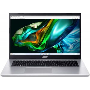 Entdecken Sie das Acer Aspire 3 (A317-54-531H) Notebook in elegantem pure silver. Ausgestattet mit einem leistungsstarken Intel® Core™ i5 Prozessor und einem großzügigen 17