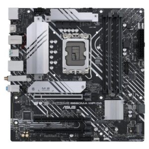 AllgemeinProdukttypMotherboard - micro ATXChipsatzIntel B660ProzessorsockelLGA1700-SockelMax. Anz. Prozessoren1Kompatible Prozessoren(unterstützt 12. und 13. Generation von Intel Core / Pentium Gold / Celeron)Unterstützter RAMMax. Größe128 GBTechnologieDDR4Bustakt2400 MHz