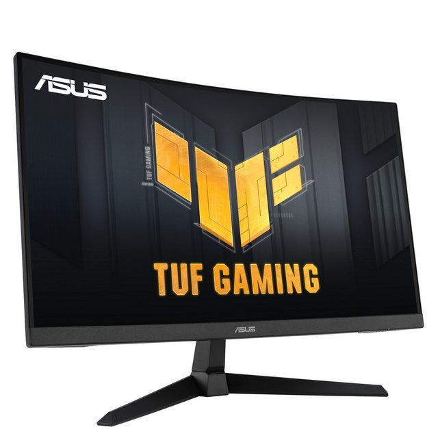 Der TUF Gaming VG27VQM1B ist ein 27-Zoll FHD (1920 x 1080) 1500R Curved Gaming-Monitor mit einer ultraschnellen Bildwiederholrate von 280 Hz und einer Reaktionszeit von 1 ms (GTG) für extrem immersives Gameplay. Er verfügt über die exklusive Extreme Low Motion Blur Technologie und AMD FreeSync Premium™