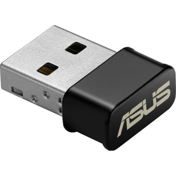 Der ASUS USB-AC53 AC1300 ist ein Dual-Band Wireless-AC1300 USB Adapter mit 802.11ac-Unterstützung und auswählbarem Dual-Band für bis zu 300 MBit/s Geschwindigkeit im 2