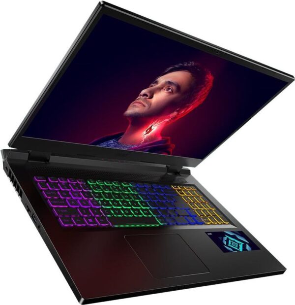 Acer Nitro 5 AN517-55 - Intel Core i7 12650H / 2.3 GHz - ESHELL - GeForce RTX 4060 - 16 GB RAM - 1.024 TB SSD SED, NVMe - 43.9 cm (17.3) IPS 1920 x 1080 (Full HD) @ 144 Hz - Wi-Fi 6 - Obsidian Black - kbd: Deutsch (NH.QLFEG.01J)