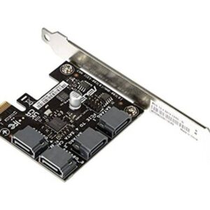 - Multimedia-Technik Mainboardzubehör  - ASUS PCIE To 4 SATA CARD-SI