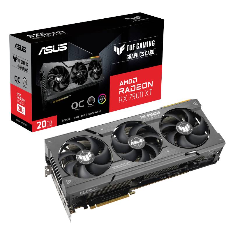 - Multimedia-Technik Grafikkarten AMD  - ASUS TUF-RX7900XT-O20G-GAMING 20GB GDDR6 HDMI DP