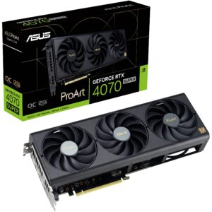 - Multimedia-Technik Grafikkarten NVIDIA  - ASUS PROART-RTX4070S-O12G 12GB GDDR6X HDMI DP