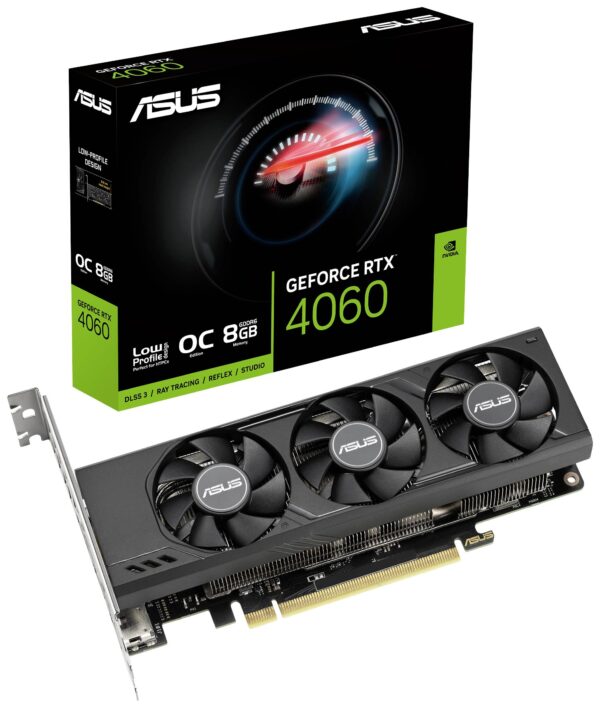 - Multimedia-Technik Grafikkarten NVIDIA  - ASUS RTX4060-O8G 8GB-LP-BRK GDDR6 HDMI DP