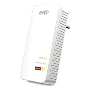 Einzel Adapter / Powerline bis zu 1.200 MBit/s / WiFi 6 (WLAN AX) bis zu 600 MBit/s / 2x Gigabit LAN Ports / MIMO-Technologie