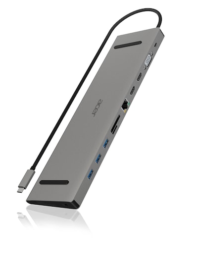 Dockingstation USB-C Verbindung / schnelles Laden / Multidisplay Setup / Displayport