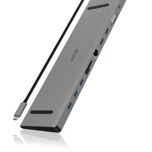 Dockingstation USB-C Verbindung / schnelles Laden / Multidisplay Setup / Displayport