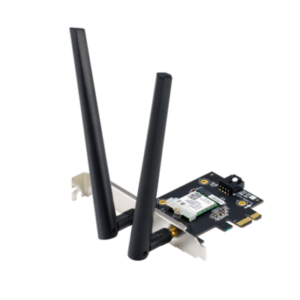 Geschwindigkeit: bis zu 1800 Mbit/s / Steckplatz: PCI Express (PCIe) / Sicherheit: WPA3 / Besonderheiten: WiFi 6