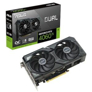 Chipsatz: NVIDIA GeForce RTX 4060 Ti / Speicher; 8 GB GDDR6 / Chiptakt: 2310 MHz / Boost: MHz / Stromanschluss: 1x 8-Pin / Leistungsaufnahme: 160 Watt