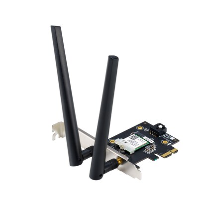 • Netzwerkadapter (AX1800 Dual Band PCI-E WiFi 6 (802.11ax) • 1800 Mbit/s WLAN-Geschwindigkeit • Bluetooth 5.2 für eine höhere Reichweite