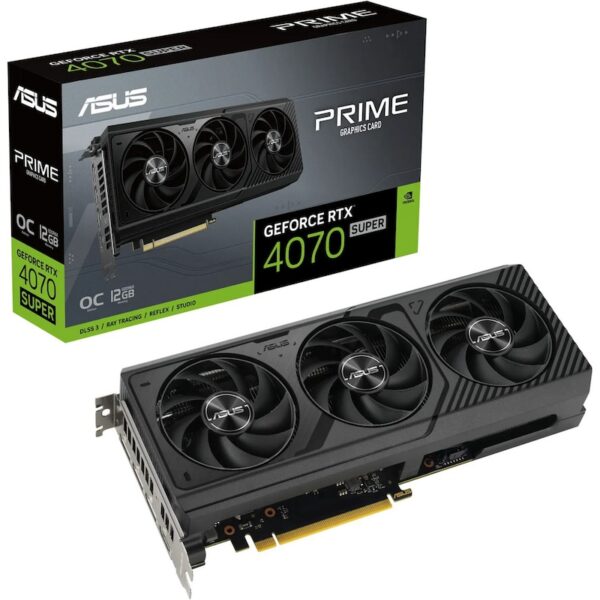 • NVIDIA GeForce RTX 4070 Super • 12 GB GDDR6X-RAM (192 bit Speicherinterface) • Core/Memorytakt: 1920 (Boost: 2475) MHz • 1x HDMI