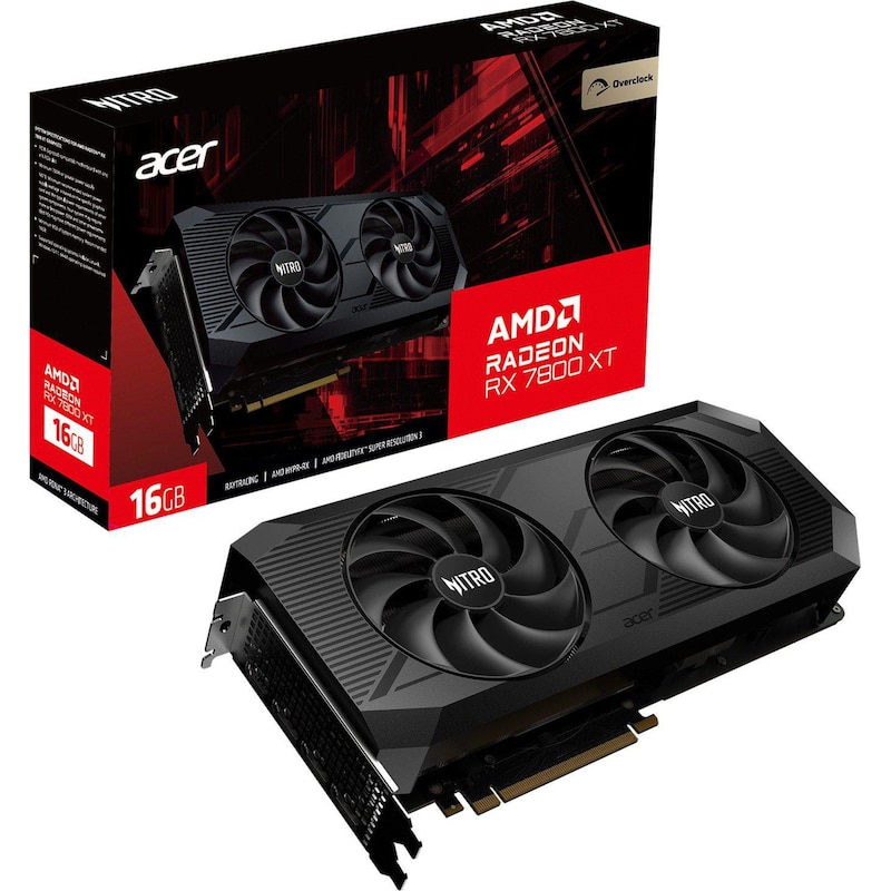 • AMD Radeon RX 7800 XT • 16GB GDDR6