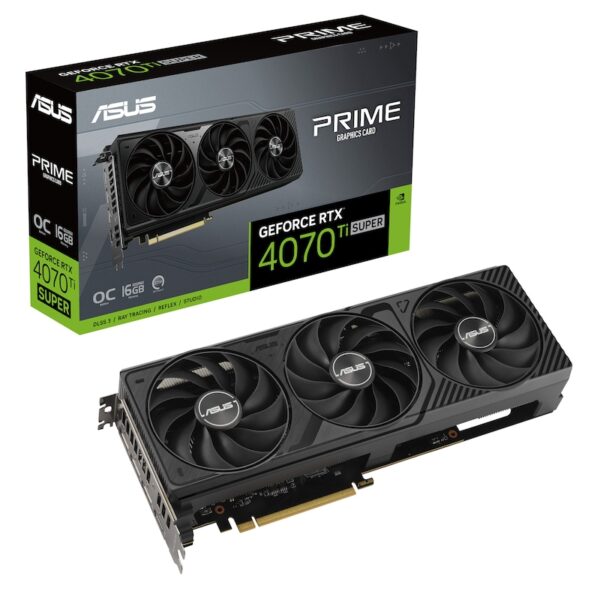 • NVIDIA GeForce RTX 4070 Ti Super - Ada Lovelace Architektur • 16 GB GDDR6X-RAM ( Speicherinterface) • Core/Memorytakt: 2340 (Boost: 2655) MHz • 1x HDMI