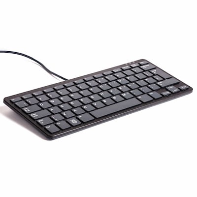 Offizielle Tastatur für das Raspberry Pi / Plug & Play über USB-Anschluss / Kompatibel mit allen Raspberry Pi-Produkten / USB Tastatur mit deutschem Layout (QWERTZ) Farbe Schwarz