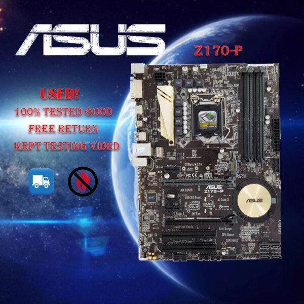 Asus Z170-P Desktop-Motherboard z170 Sockel lga 3