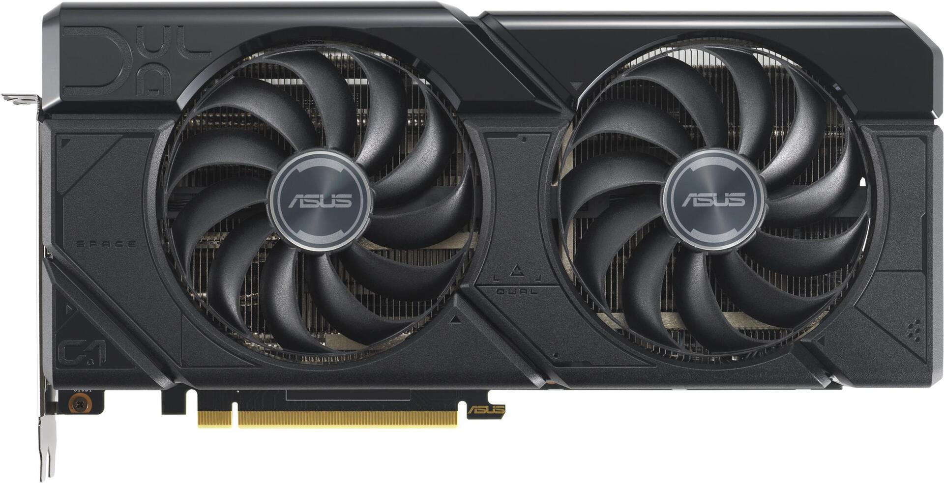 2x Lüfter. 2x Spaß.Die ASUS Dual Radeon RX 7900 GRE OC Edition bietet die neueste AMD RDNA 3 Architektur in ihrer reinsten Form und vereint Leistung und Einfachheit wie keine andere. Mit fortschrittlichen Kühltechnologien