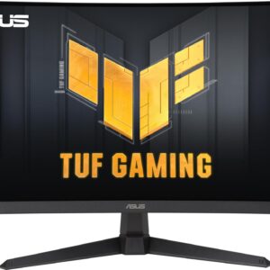 Der TUF Gaming VG27VQ3B ist ein 27-Zoll FHD (1920 x 1080) 1500R Curved Gaming-Monitor mit einer ultraschnellen Bildwiederholrate von 180 Hz und einer Reaktionszeit von 1 ms (GTG) für extrem immersives Gameplay. Er verfügt über die exklusive Extreme Low Motion Blur SYNC (ELMB SYNC) Technologie und AMD FreeSync