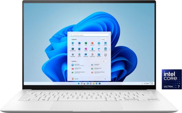 Praktisches Notebook für den Alltag Das Zenbook S 14 UX5406SA-PV030W ist ein Notebook der Marke Asus. Die SSD-Festplatte bietet ausreichend Platz für Spiele