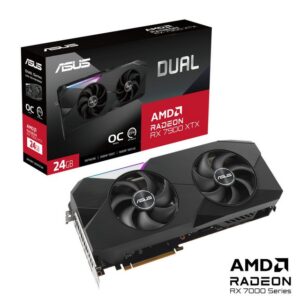 ProzessorGrafikprozessorenfamilie: AMDGPU: Radeon RX 7900 XTXMaximale Auflösung: 7680 x 4320 PixelCUDA: NeinParallele Verarbeitungstechnologie: Nicht unterstütztProzessor-Boost-Taktfrequenz: 2525 MHzProzessor-Boost-Taktfrequenz (OC-Modus): 2615 MHzProzessor-Boost-Taktfrequenz (Gaming-Modus): 2455 MHzStreamprozessoren: 6144Maximale Displays pro Videokarte: 4SpeicherSeparater Grafik-Adapterspeicher: 24 GBGrafikkartenspeichertyp: GDDR6Breite der Speicherschnittstelle: 384 BitDatenübertragungsrate: 20 Gbit/sAnschlüsse und SchnittstellenSchnittstelle: PCI Express 4.0Anzahl HDMI-Anschlüsse: 1Anzahl DisplayPort Anschlüsse: 3HDMI-Version: 2.1DisplayPorts-Version: 2.1Gewicht und AbmessungenGewicht: 1