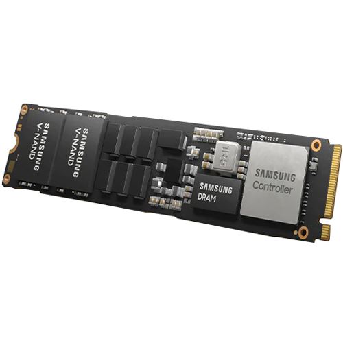 Samsung SSD PM9A3 1.92 TB (PCIe 4.0 x4) M.2 Data Center SSD OEM Die PM9A3 M.2 von Samsung eignet sich insbesondere für die Verarbeitung leseintensiver Arbeitslasten in Servern und Rechenzentren. 3D V-NAND Flashspeichertechnologie und die PCIe Gen4 Schnittstelle gewährleisten zusammen mit der Verwendung des NVMe-Protokolls hohe Geschwindigkeiten für Lesevorgänge