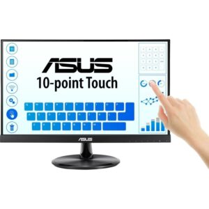 22 Zoll / 55 cm Full HD-Display 1920 x 1080 Pixel Auflösung 5 ms Reaktionszeit 60 Hz Bildwiederholungsrate Touchscreen - Neigbar