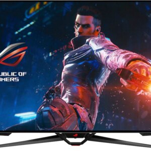 Der ROG Swift OLED PG48UQ ist ein 48-Zoll-4K-OLED-Gaming-Monitor