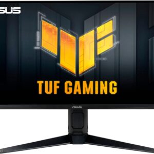 Der 28-Zoll-4K-UHD-Gaming-Monitor TUF Gaming VG28UQL1A verfügt über ein Fast-IPS-Panel und ist NVIDIA® G-SYNC®-kompatibel für blitzschnelles 144-Hz-Gaming. Seine clevere Kombination aus Display Stream Compression (DSC)